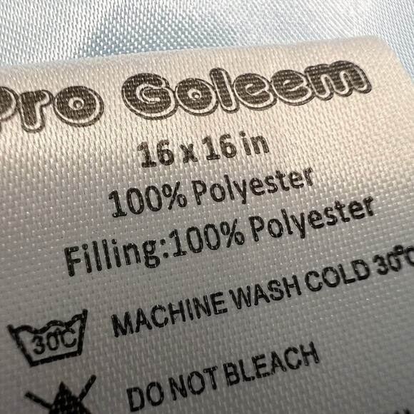 Pro Goleem Blue Triceratops Lovey Security Blanket Plush Dots Minky Satin Trim - Picture 10 of 10